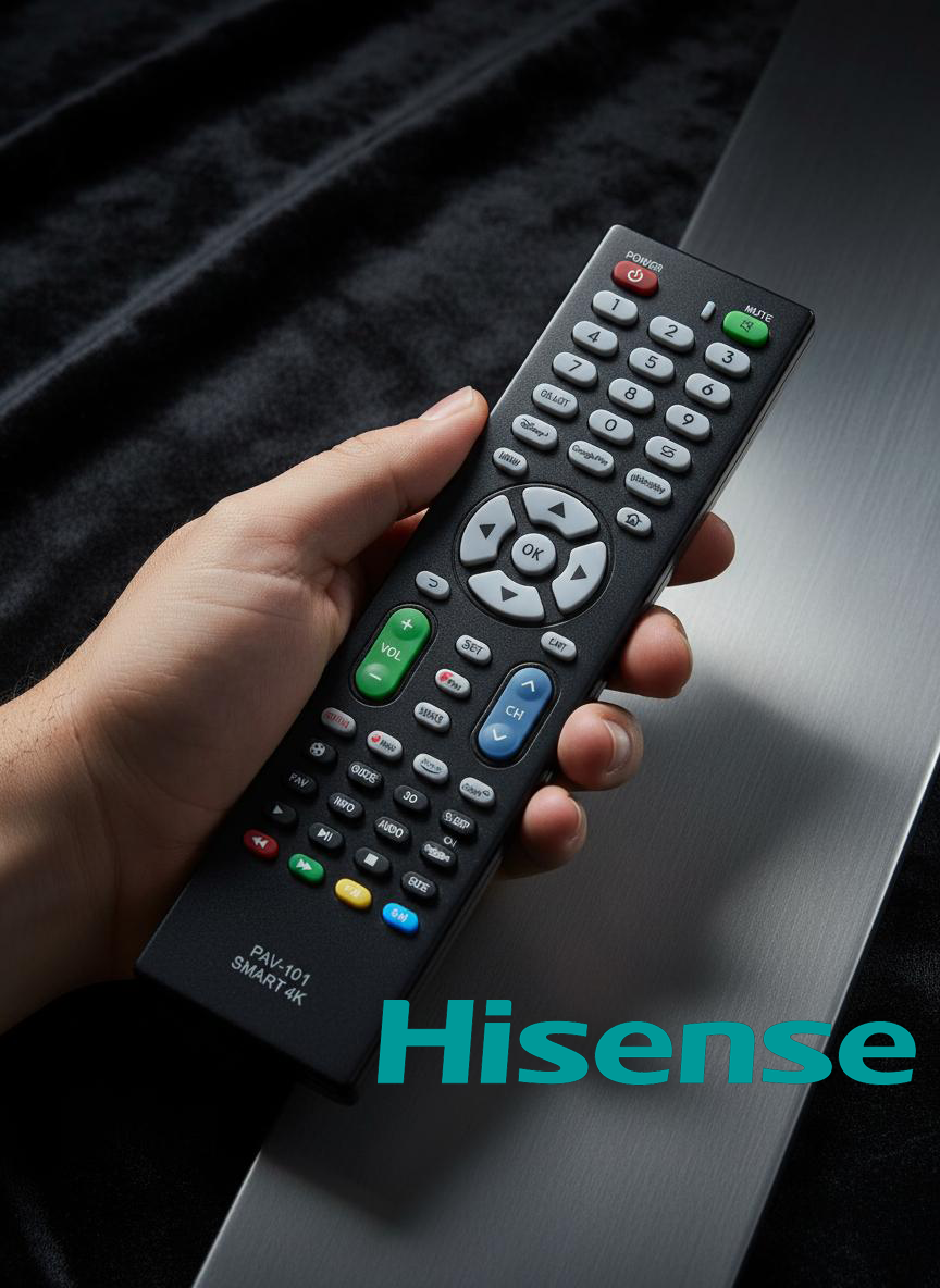Daljinski upravljalnik za Hisense TV