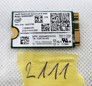 04W3769 62205ANSFF Centrino Advanced N X1 Carbon brezžična kartica - Zanesljiva povezljivost - rabljeno
