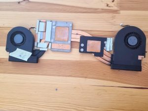 0YJNJK ventilatorji in hladilni rebra za Dell Precision 17-7710 7720 M4500 - rabljeno