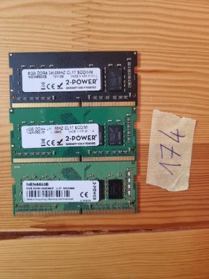 2-Power 8GB DDR4 2400MHz CL17 SODIMM - rabljeno