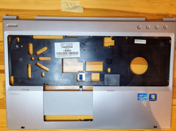 HP EliteBook 8560p prenosni računalnik zgornji/spodnji ohišji 641208-001/641182-001 - rabljeno