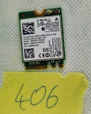 Pristna Dell Latitude E5250 E5550 Wifi brezžična Wi-Fi kartica 0K57GX - rabljeno