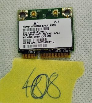 600370-001 HP Wifi: Broadcom 4313B/G/N Bcm94313Hmgbl Bluetooth kartica - rabljeno
