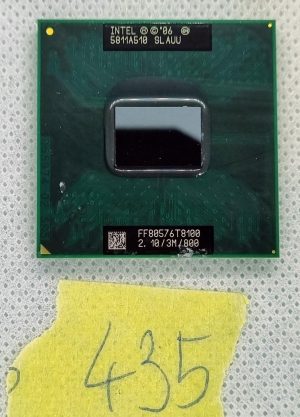 Intel® Core2 Duo procesor SLAUU T8100 3M predpomnilnik, 2,10 GHz, 800 MHz FSB - rabljeno