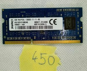 Kingston 4GB PC3L-12800S SO-DIMM pomnilnik RAM TSB16D3LS1MNG/4G - rabljeno