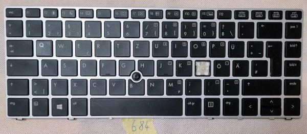 HP EliteBook Folio 9480m 785648-041 Tipkovnica Posamezna tipka tipkovnice osvetljena - rabljeno