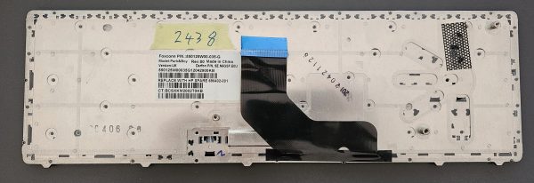 Tipka za tipkovnico HP 701986-001 za EliteBook 8570p | 550125W00-035-G | britanska postavitev | Delovi za prenosne računalnike - rabljeno - Image 2