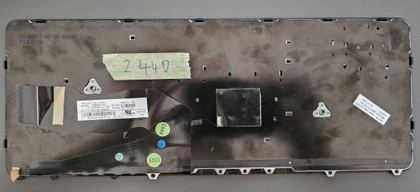 Tipka za prenosni računalnik HP EliteBook 840 G1 G2, 850 G1 G2, ZBook 14 G1/G2, 15u G2 | 6037BOO85805 | britanska postavitev | posamezna tipka - rabljeno - Image 2