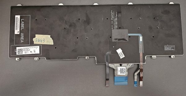 Originalna pristna tipka za tipkovnico Dell Latitude 5580 02R2P6 | QWERTZ postavitev | ZDA | Deli za prenosnike - rabljeno - Image 2