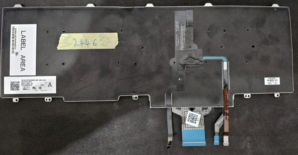 Posamezna tipka za prenosni računalnik za Dell Latitude E5550, Precision 3510/7510 - osvetljena - del 0HYRF9 - rabljeno - Image 2