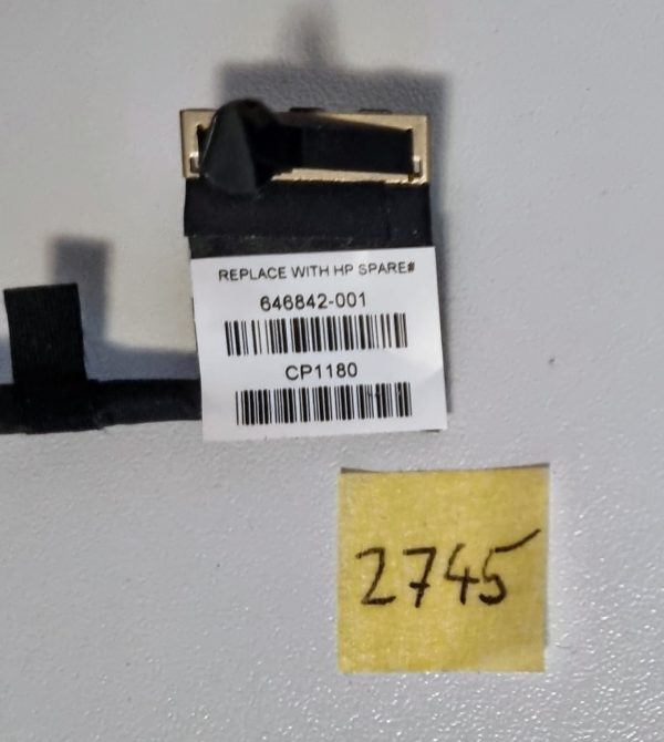 Pristen HP 630 - 635 kabel za zaslon 646842-001, raven LED video priključni kabel. - rabljeno - Image 2