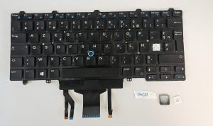 Dell Latitude E5450 E5470 E7470 E7450 Zamenjava tipk na osvetljenem tipkovnici - rabljeno