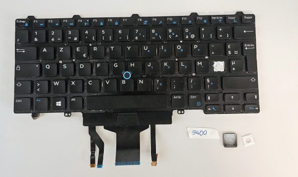 Dell Latitude E5450 E5470 E7470 E7450 Zamenjava tipk na osvetljenem tipkovnici - rabljeno