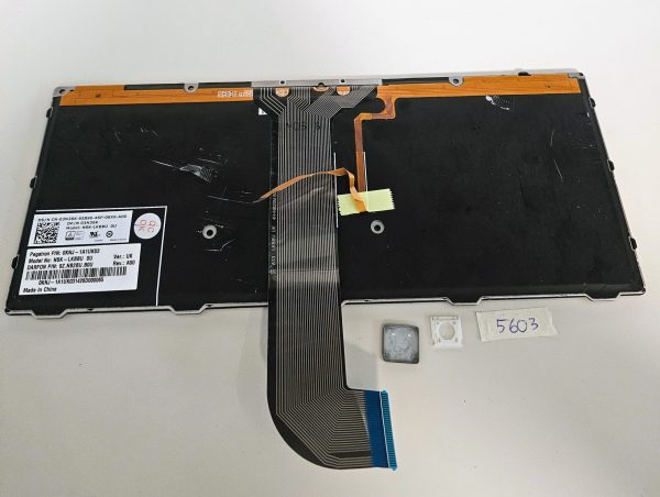 Zamenjava tipk za osvetljen tipkovnico Dell Latitude 5414 QWERTY 03N36K - rabljeno - Image 2