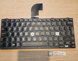 Zamenjava tipke za osvetljen QWERTY tipkovnico Dell Latitude 5414 03N36K - rabljeno