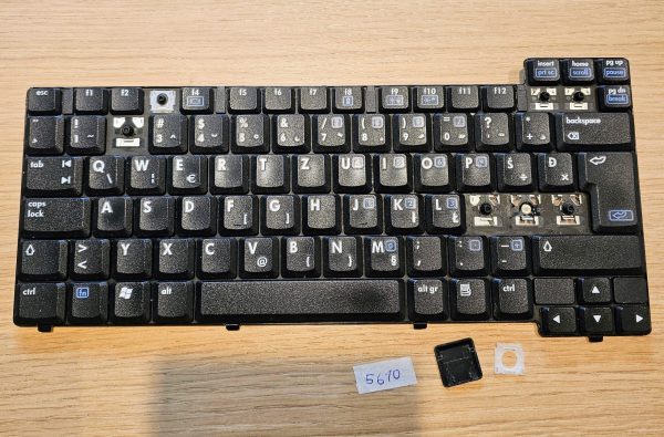 HP Compaq 405962-001 405963-001 395452-001 Zamenjava tipk na tipkovnici Brez osvetlitve - rabljeno