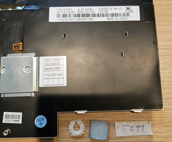 Zamenjava tipk na tipkovnici Lenovo ThinkPad X230/T430/T530 - (CS12L85) - rabljeno - Image 2