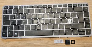 Zamenjava tipk na tipkovnici HP EliteBook HP 840 G1 G2 745 G1 G2 750 755 850 855 G1 G2 Zbook 14 - (736658-001) - rabljeno