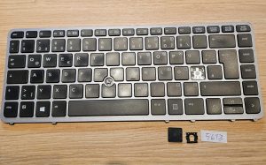 Zamenjava tipk na tipkovnici HP EliteBook 840 G1 G2 850 G1 G2 (736658-001) - rabljeno