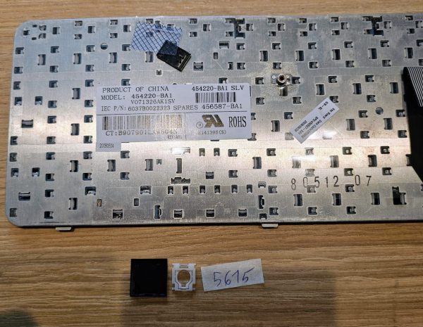 Zamenjava tipk za tipkovnico HP Compaq 6820/6820s (454220-001) - rabljeno - Image 2