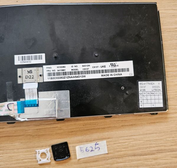 Zamenjava tipke za tipkovnico Lenovo ThinkPad T440s - Originalna (04Y0891, 0C02282) - rabljeno - Image 2