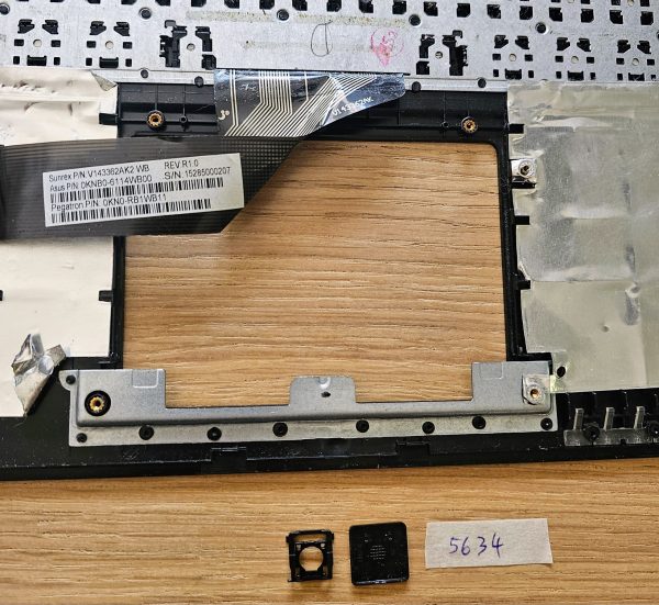 Zamenjava tipk za ASUS tipkovnico - brez osvetlitve (0KNB0-5600US00, 0KN1-291US12) - rabljeno - Image 2