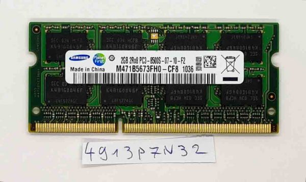 2GB DDR3 RAM Samsung M471B5673FH0-CF8 za Lenovo Edge 15 0301 2Rx8 PC3-8500S - rabljeno
