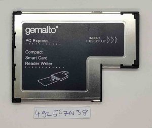 41N3045 41N3047 Prenosni računalnik Thinkpad X220 X230 X220T Express pametna kartica bralnik - rabljeno