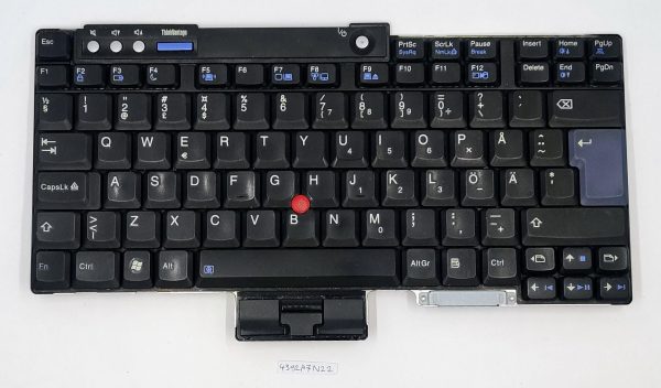 42T3164 - IBM Lenovo finsko švedska tipkovnica za R61 in R61i - rabljeno