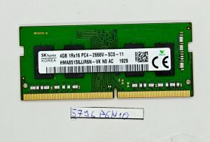 4GB 1Rx16 PC4-2666V SC0 11 DDR4 prenosni RAM – Originalna nadgradnja pomnilnika - rabljeno