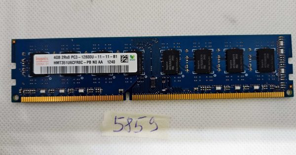 4GB 2Rx8 PC3-12800U 1600MHz DDR3 namenska pomnilniška enota - rabljeno