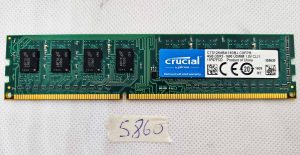 4GB DDR3-1600 UDIMM 1.5V CL11 RAM – Modul pomnilnika za namizne računalnike - rabljeno