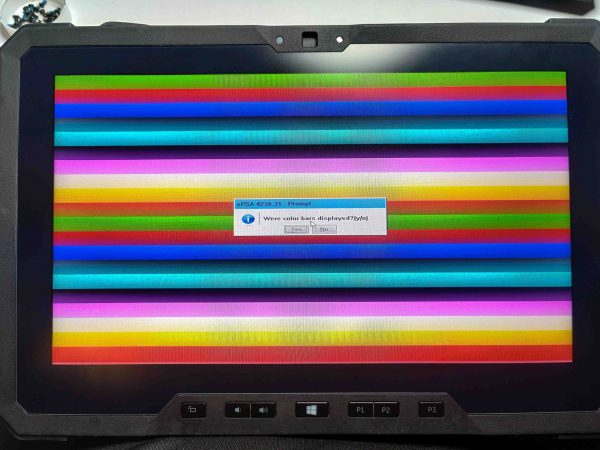 LCD plošča za tablico Dell Latitude 7202 Rugged IVA01 13NJ-1LA0201 Deluje - rabljeno - Image 3