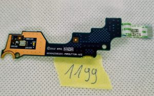 6050A2560301 Za HP PLOŠČO GUMBOV ZA MOČ ELITEBOOK 840 745 G1 - rabljeno