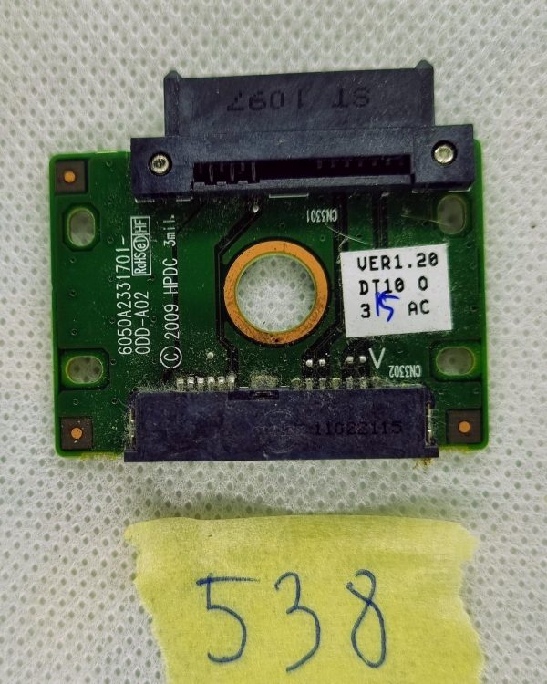 613314-001 6050A2331701 HP DVD POVEZOVALNA DESKA PROBOOK 6550B SERIJA - rabljeno