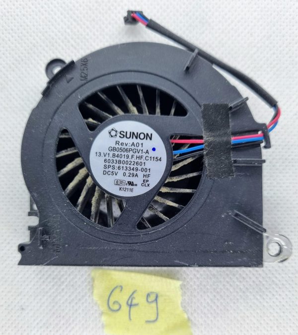 613349-001 HP VENTILATOR FORCECON ZA PROBOOK 6450 / 6550 / 6455 / 6555 - rabljeno