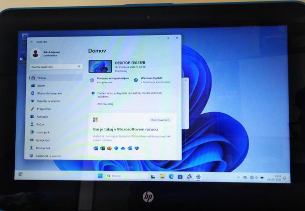 HP ProBook x360 11 G3 EE - 11,6" zaslon na dotik, Intel Pentium, SSD, Windows 11 Pro, Rabljen - Image 2