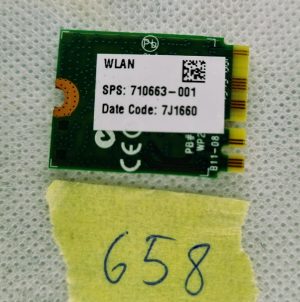 710663-001 Dell Intel Brezžična 802.11Ac Wifi Bluetooth 4.0 WLAN Kartica - rabljeno