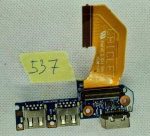 784455-001 6050A2638201 OEM HP USB VGA POVEZOVALNA DESKA Z KABLO 840 G2 - rabljeno