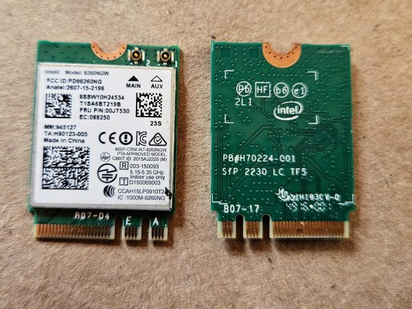 INTEL DUAL BAND AC 8260 8260NGW 802.11ac WIFI WLAN kartica - bluetooth 4.2 modul - rabljeno
