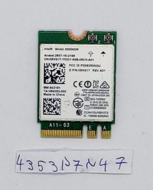 867Mbps brezžična AC 8260NGW WiFi kartica za Dell Latitude 7275 E5270 E5450 E5570 E7270 E7470 Precision 3510 7510 M7510 08XG1T - rabljeno