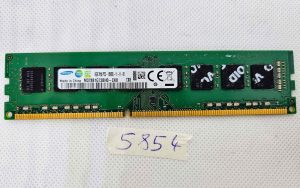 8GB 2Rx8 PC3-12800U DDR3 1600MHz namizni RAM – Ne-ECC nebuforiran spominski modul - rabljeno