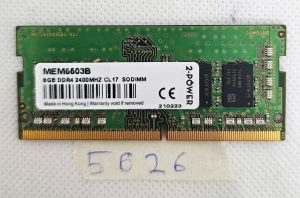 8GB DDR4 2400MHz CL17 SODIMM prenosni računalnik RAM MEM5503B –  RAM modul - rabljeno