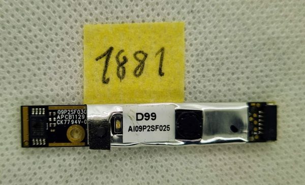 AI09P2SF025 Prvovrstna originalna Toshiba spletna kamera za serijo L755 - avtentična zamenjava! - rabljeno