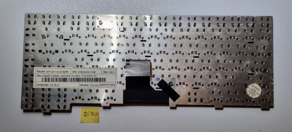 ASUS A3000G A3 tipkovnica EN MP-04113US-5284 D13 zamenjava - Pristna in zanesljiva! - rabljeno - Image 2