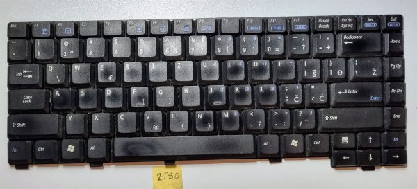 ASUS A3000G A3 tipkovnica EN MP-04113US-5284 D13 zamenjava - Pristna in zanesljiva! - rabljeno