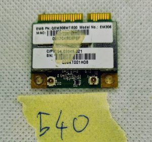 Acer ASPIRE 5542G Qualcomm Atheros QEM306WT EM306 WIFI 54.03345.021 600 - rabljeno