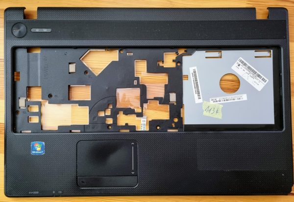 Acer Aspire 5253-BZ Palmrest Touchpad AP0IC000100 Pokrov Tipkovnica Gumb za vklop - rabljeno - Image 2