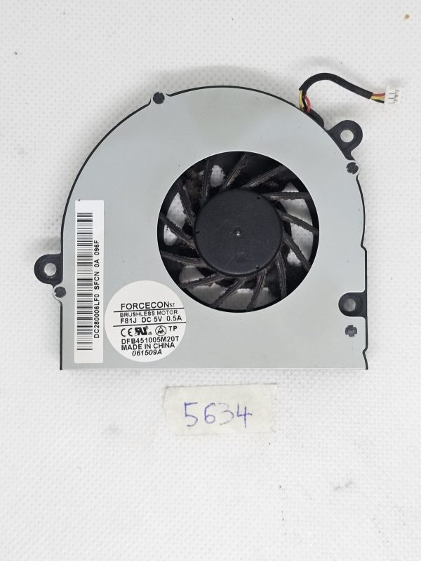 Acer Aspire 5532 15,6" ventilator za hlajenje procesorja DC280006LF0 - Originalna zamenjava - rabljeno