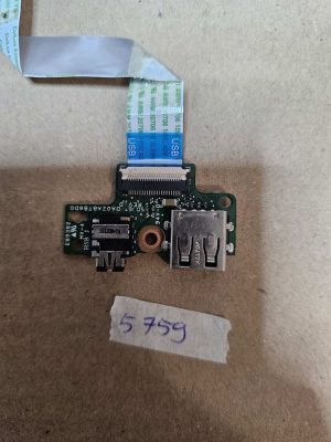 Acer Aspire E5-575 avdio USB plošča DA0ZABTB6D0 z kablom – originalni del za prenosnik - rabljeno